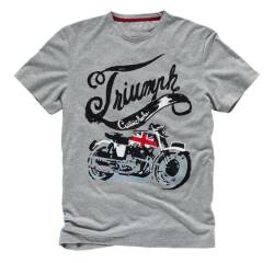TRIUMPH Union Bike Grey Tee